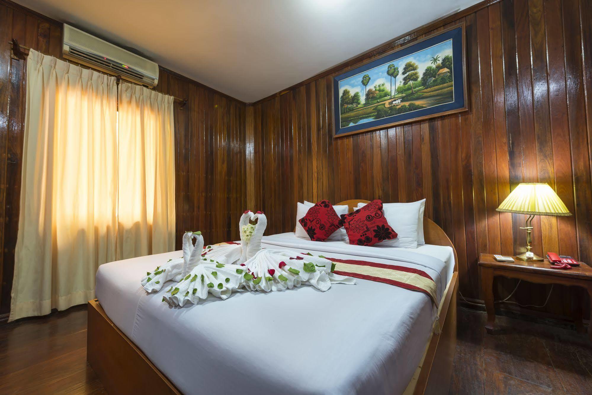 Neak Pean Hotel - Wooden House Sziemreap Kültér fotó